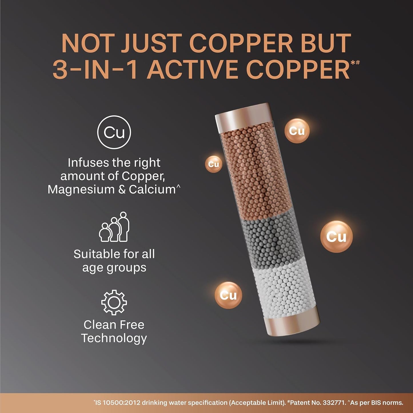 Aquaguard Neo copper RO + UV + mtds