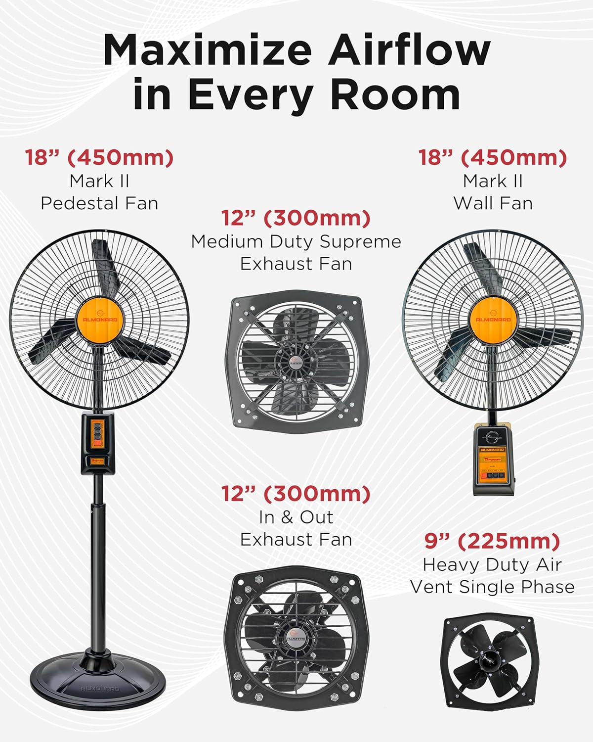 Almonard Exhaust Fan -09 3BL
