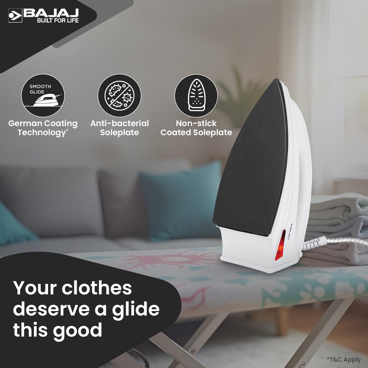 Bajaj Iron Box Built For Life
