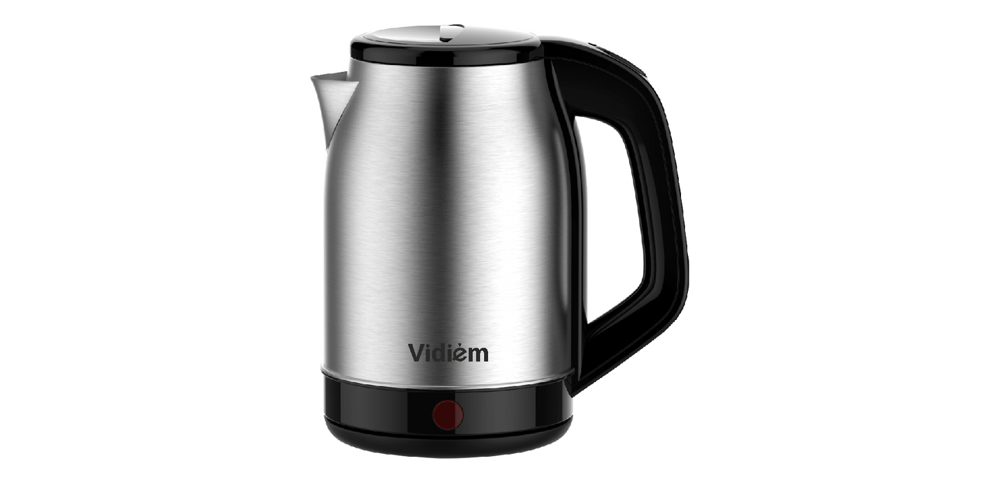Vidiem Electric Kettle 1.8 Ltr 1500W- CHROME