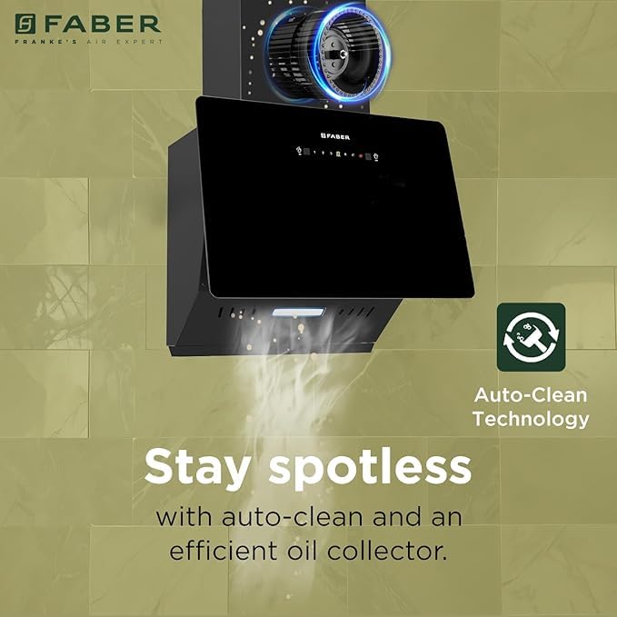 Faber Chimney Hood Comet BLDC FL HC SC BK IN 60