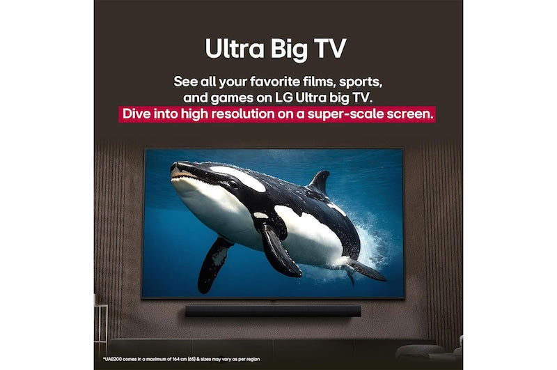 LG 4k Ultra HD Smart TV 65 Inch -65UA82506