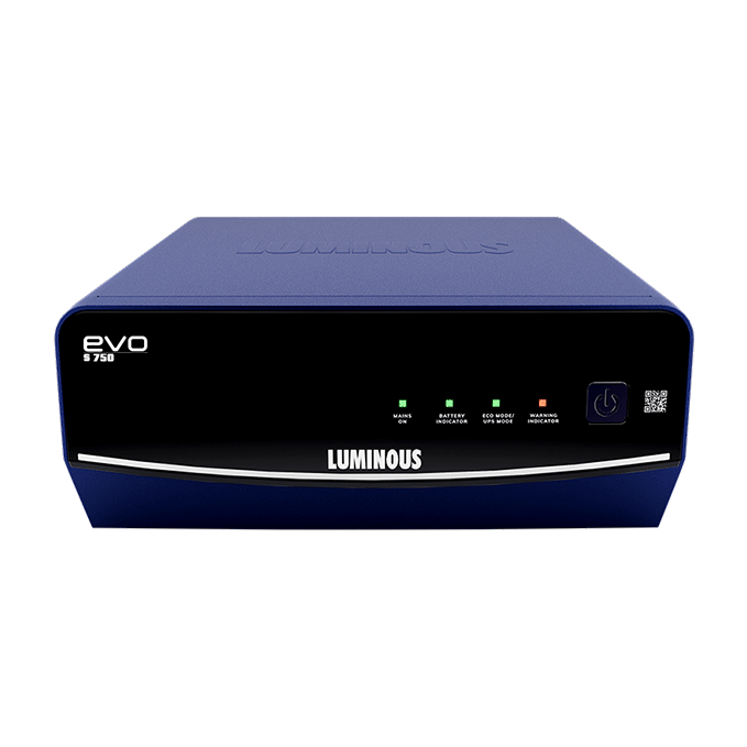Luminous Ups Inverter Evo S 750 and 100AH Battery