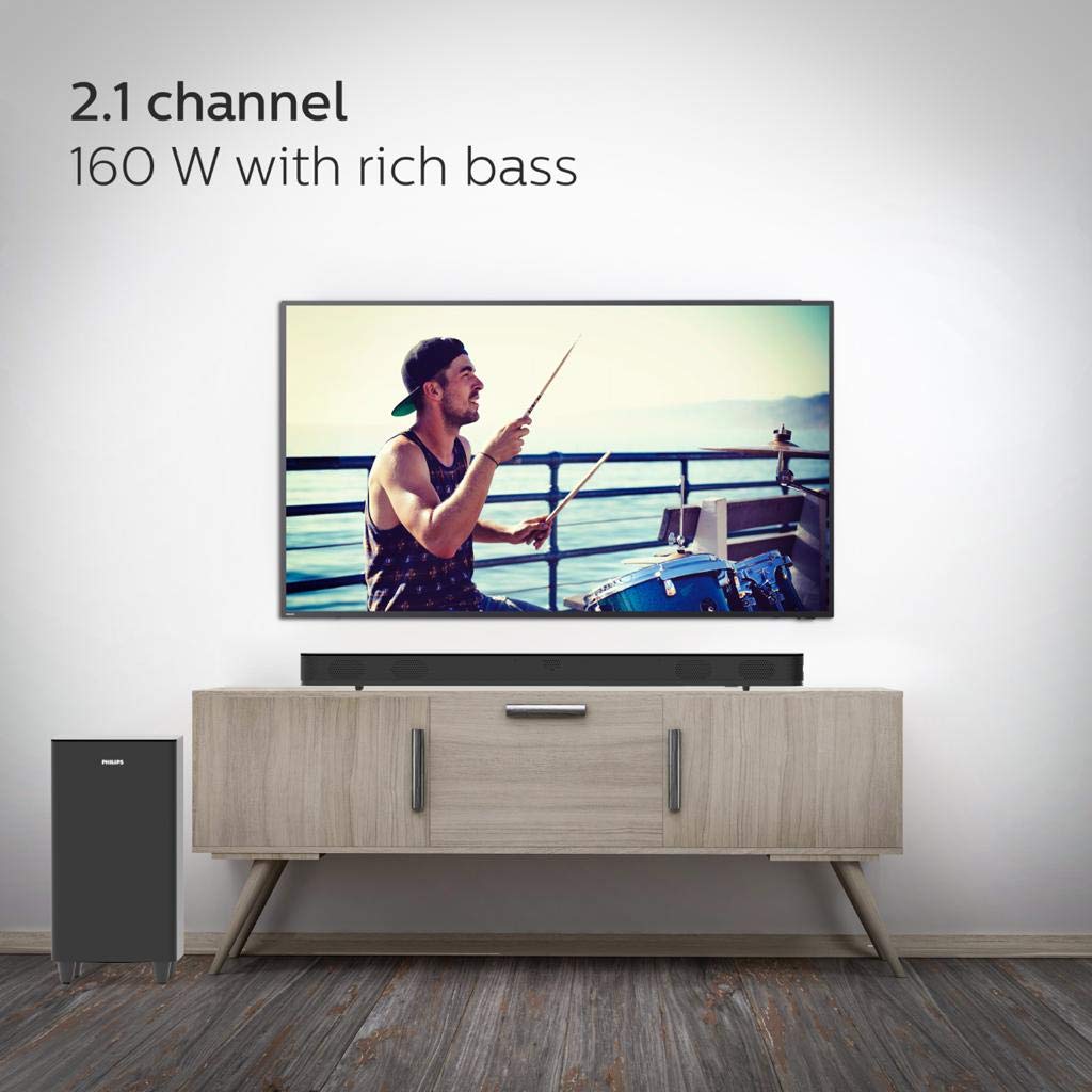 Philips Optical Soundbar 160W - HTL8162/94