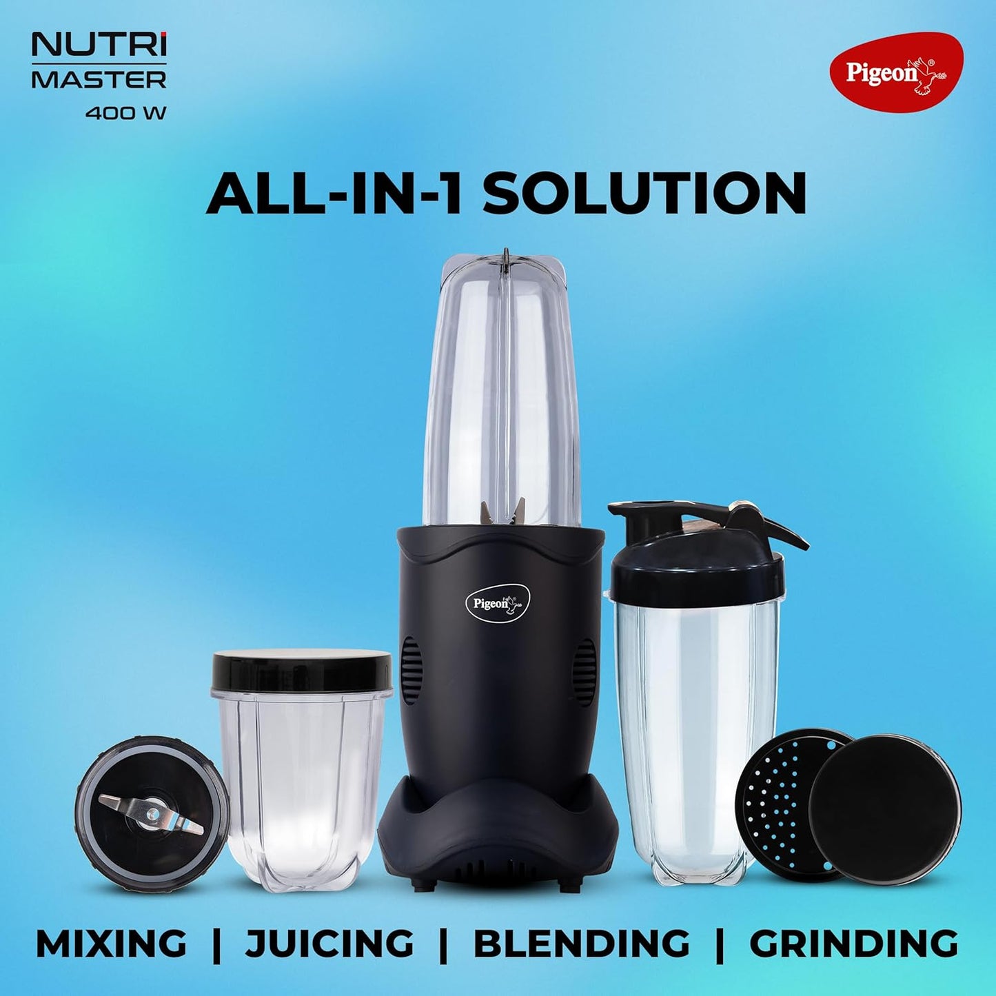 Pigeon Mixie Nutri Master 3 Jar(bullet Mixie)