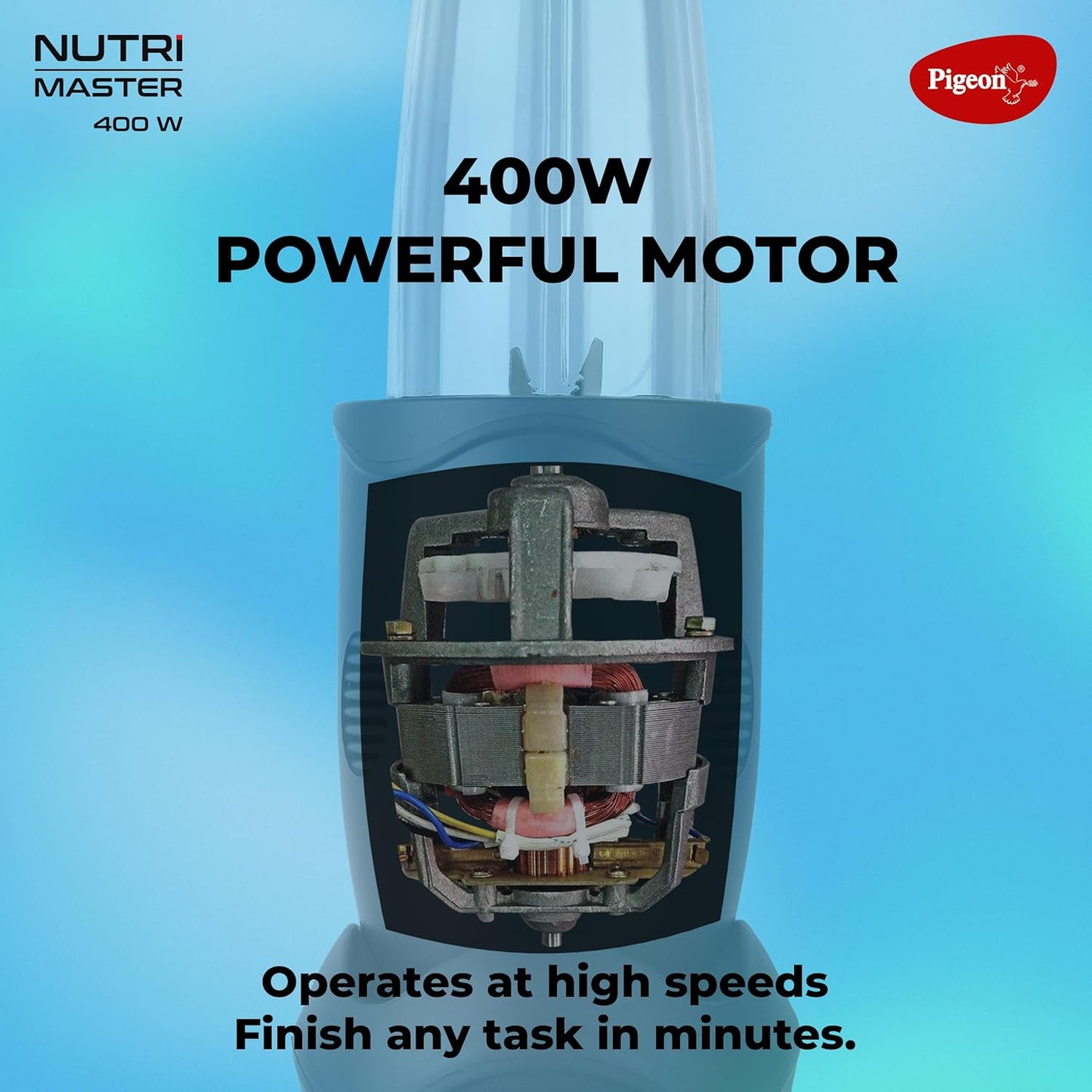 Pigeon Mixie Nutri Master 3 Jar(bullet Mixie)