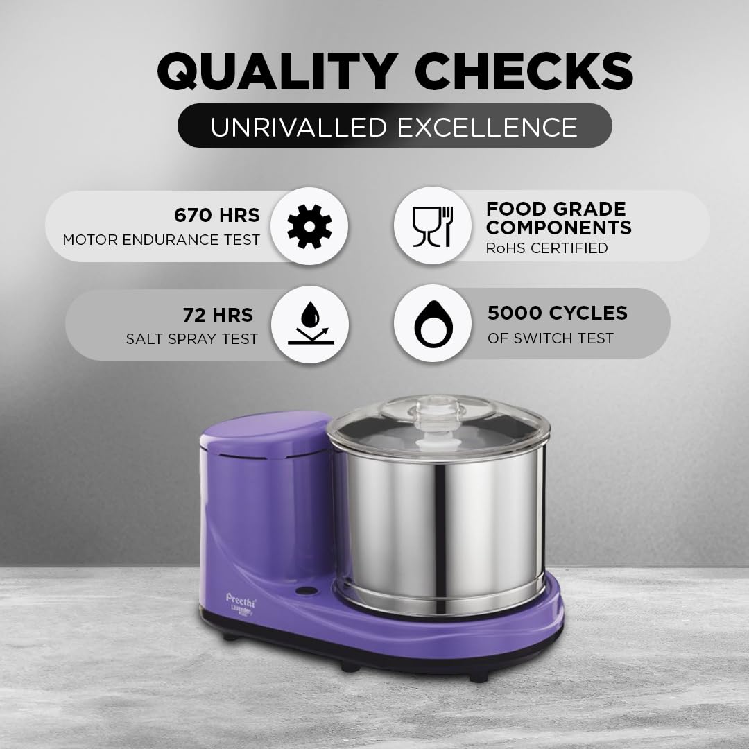 Preethi Grinder Lavender 2 Ltr