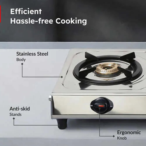 Prestige Gas Stove Prime SS 2B-40098