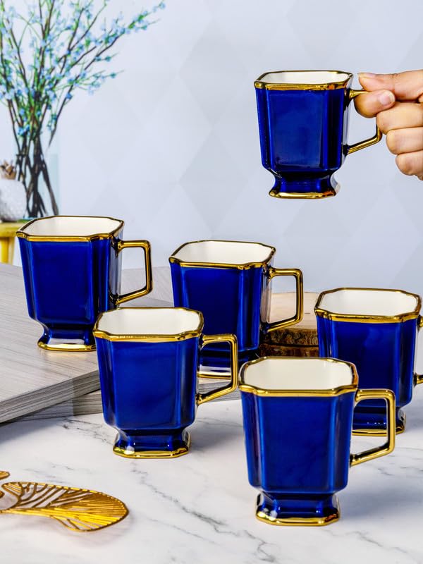 Coffee Mug 6 Pcs Marbbella Kulhar Mug-ROXX
