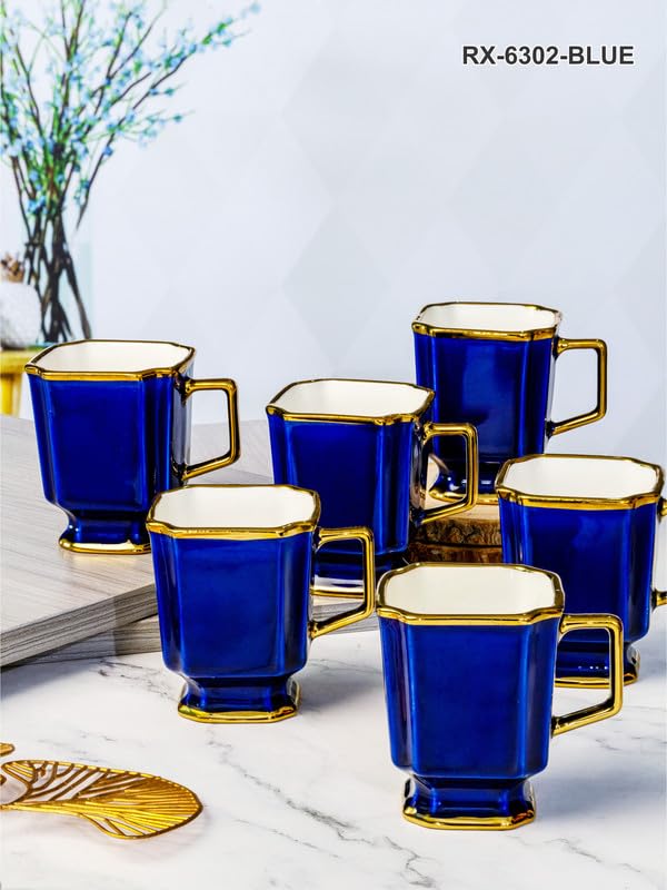 Coffee Mug 6 Pcs Marbbella Kulhar Mug-ROXX