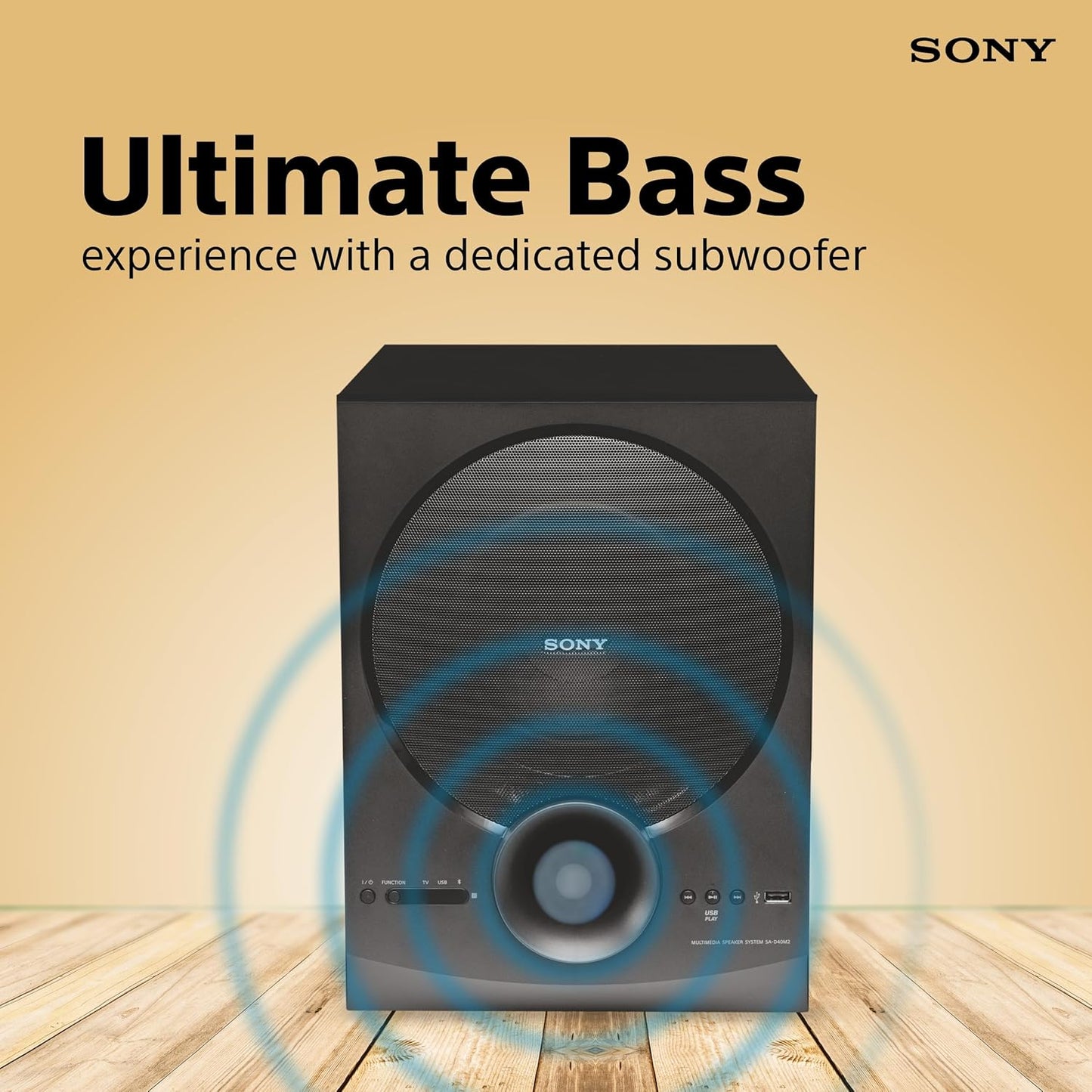 Sony Home Theater 4.1 Ch 100w- SA-D40M2
