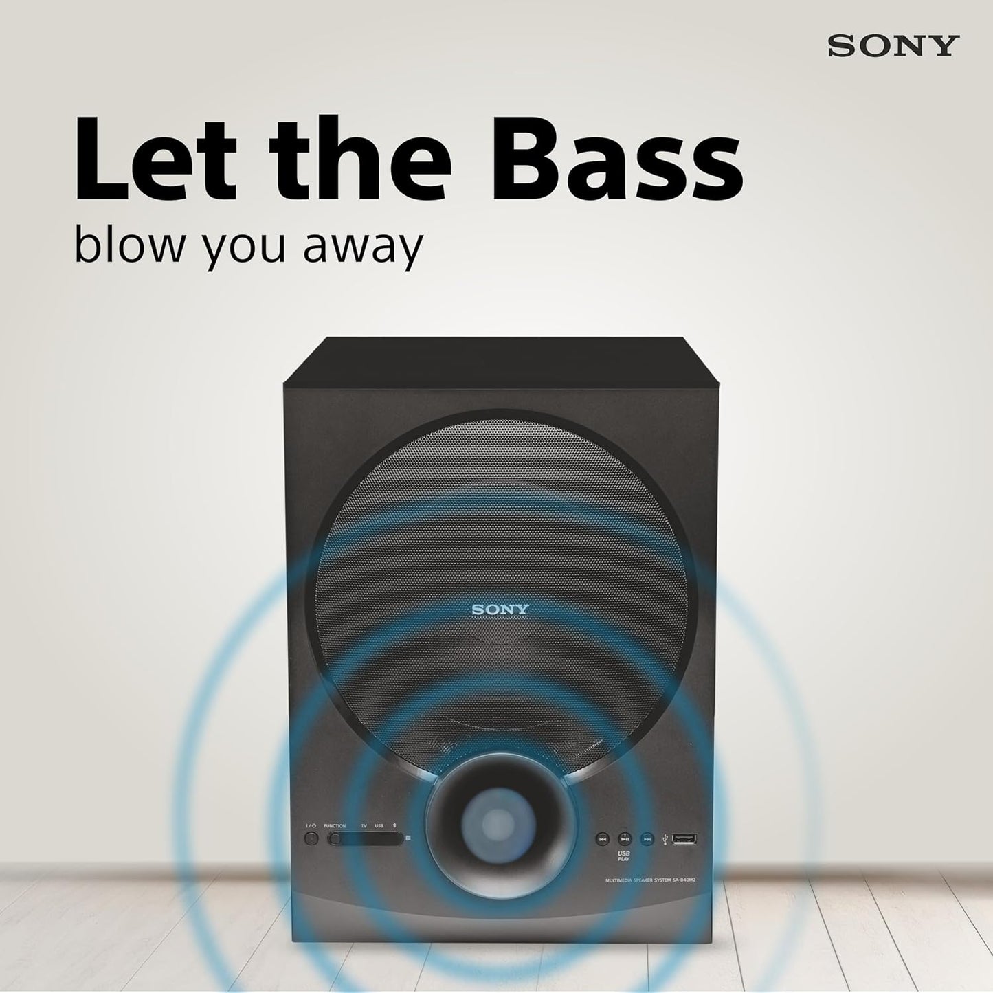 Sony Home Theater 4.1 Ch 100w- SA-D40M2