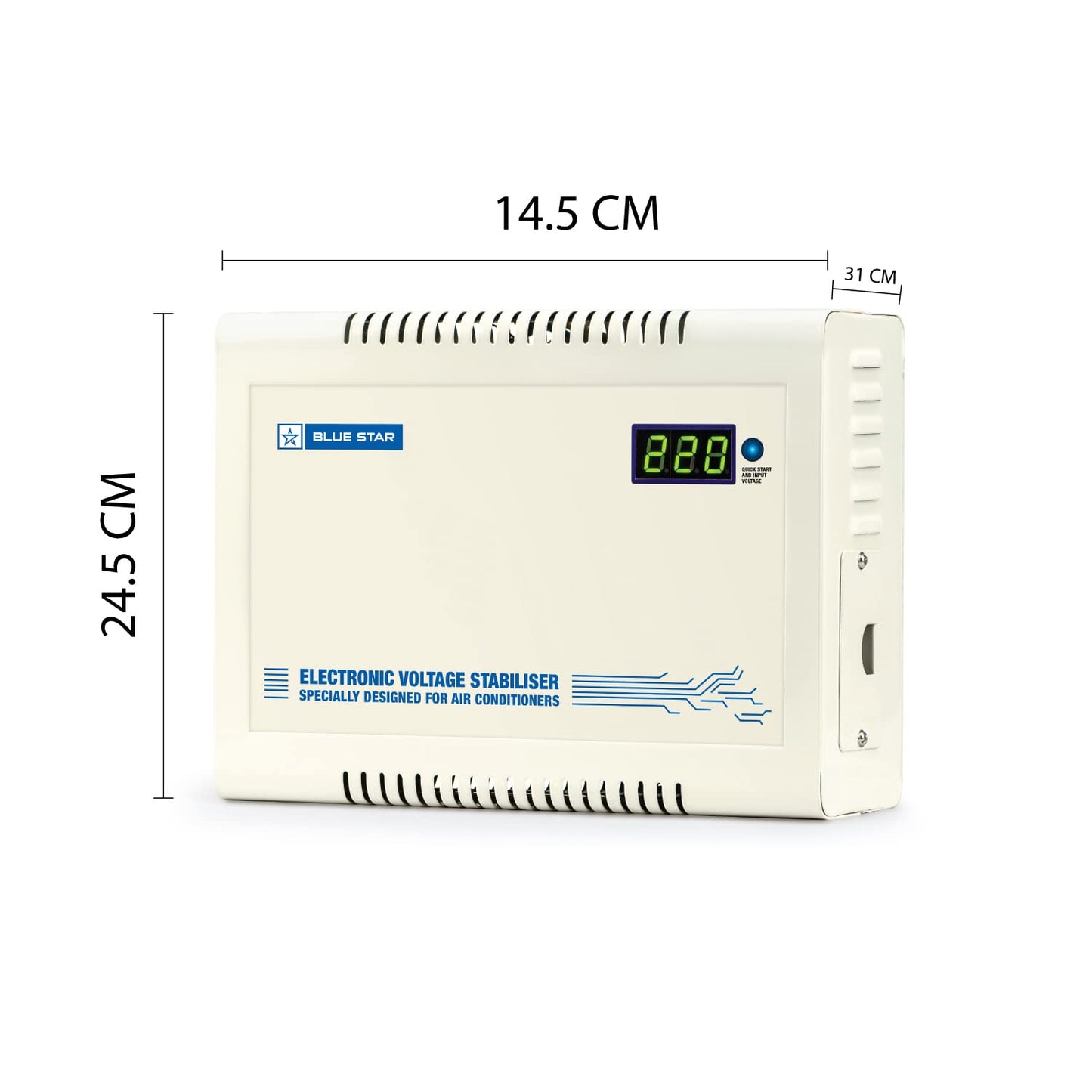 Bluestar Stabilizer 5kva Double Boost-VS515DTD-GT