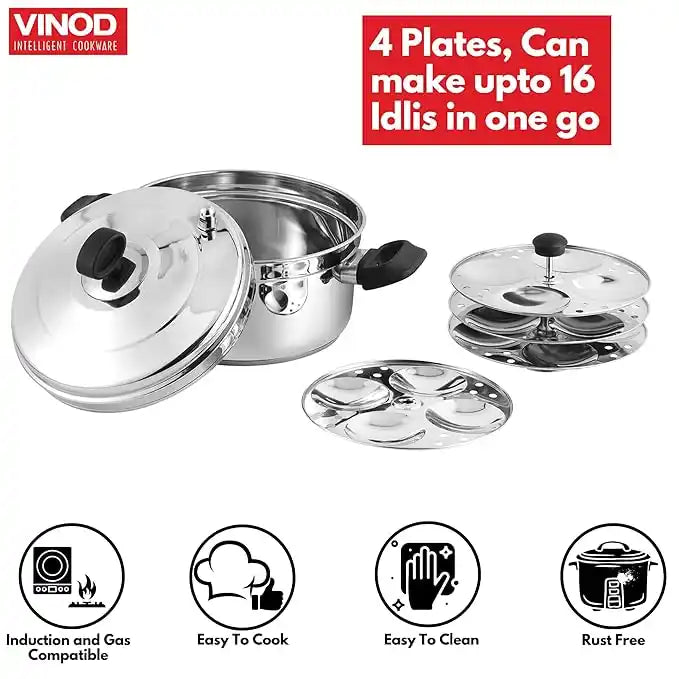 Vidiem Idly Pot SS FG-VS0002-AA