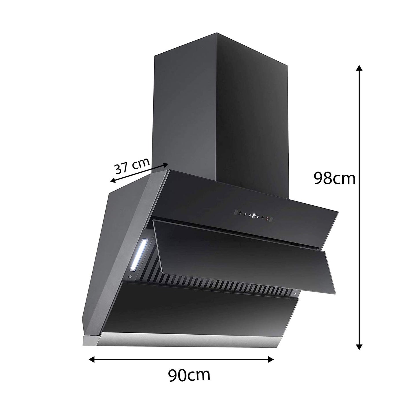 Faber Chimney Hood Zenith FL SC HC BK IN 90