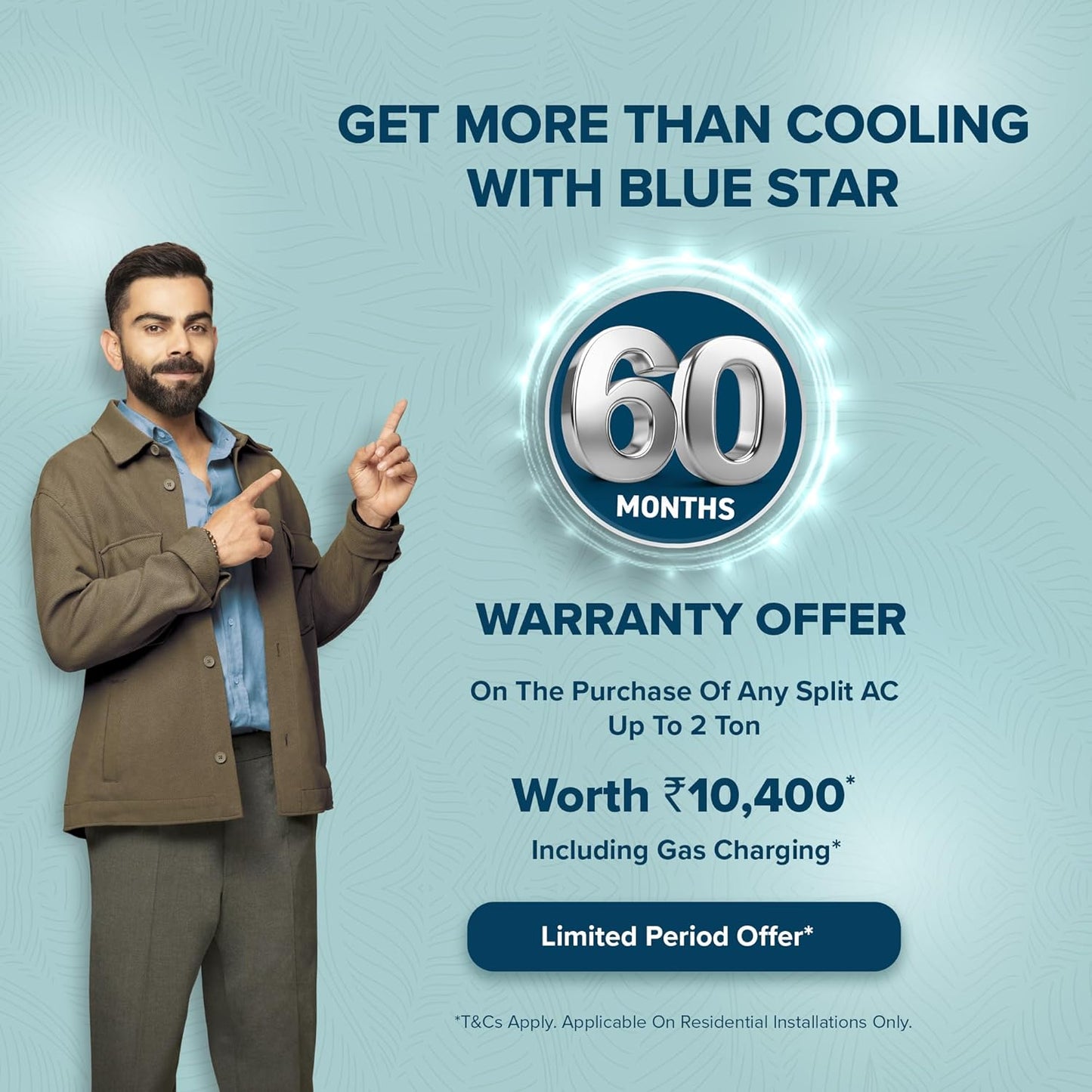 BLUESTAR INVERTER AC 2TR 5STAR- IA524TKUR