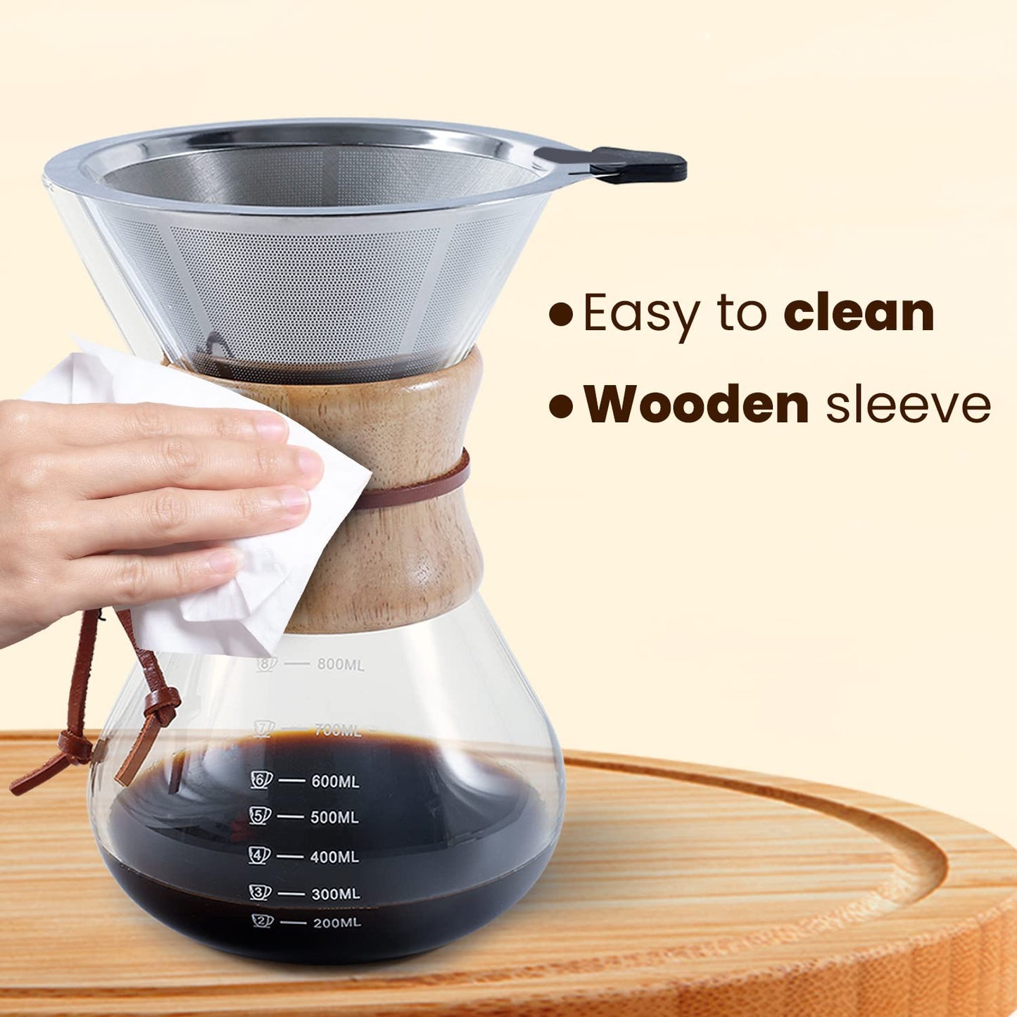 Agaro Coffee Maker Royal Drip 600ml