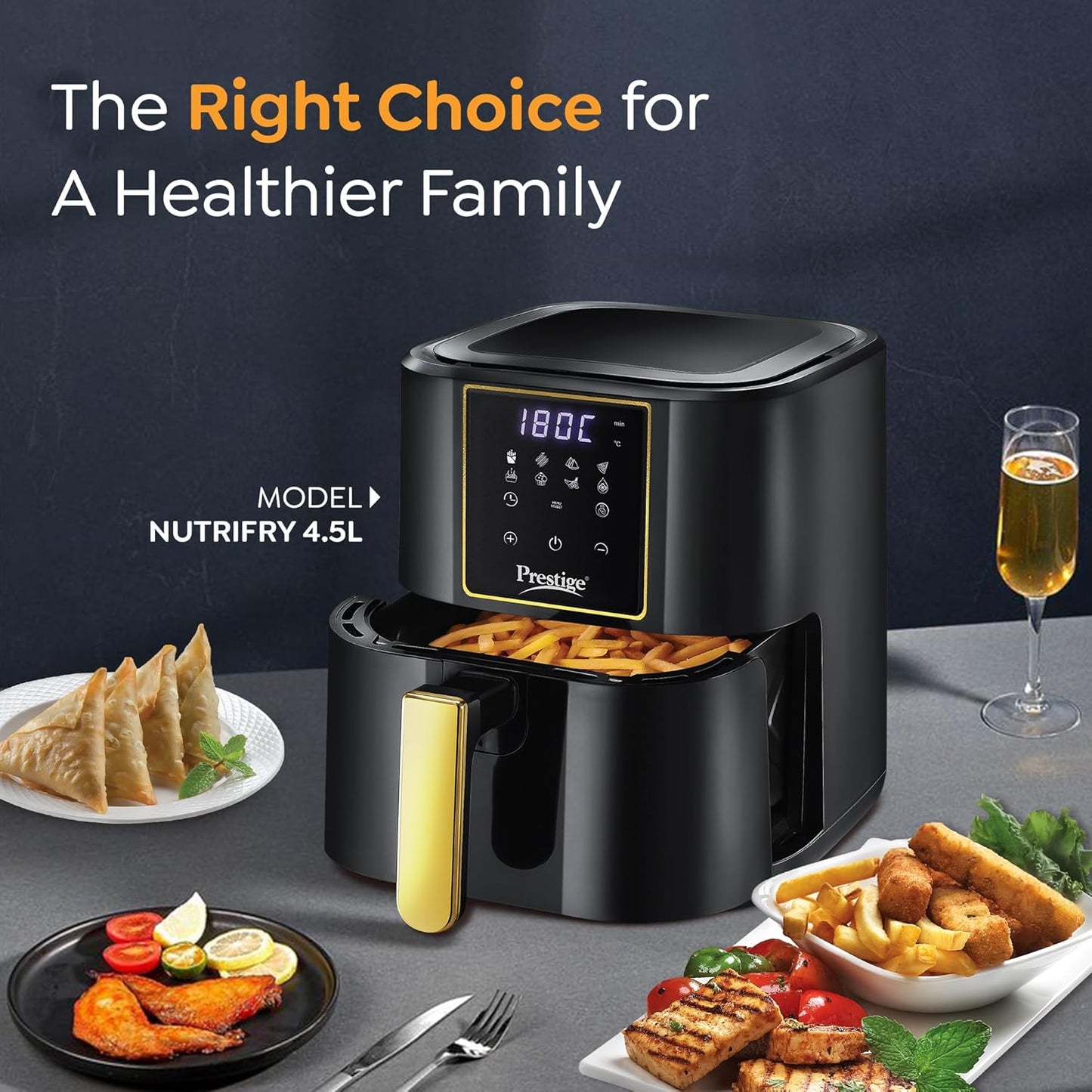 Prestige Air Fryer NutriFry Digi 4.5 Ltr- 41411