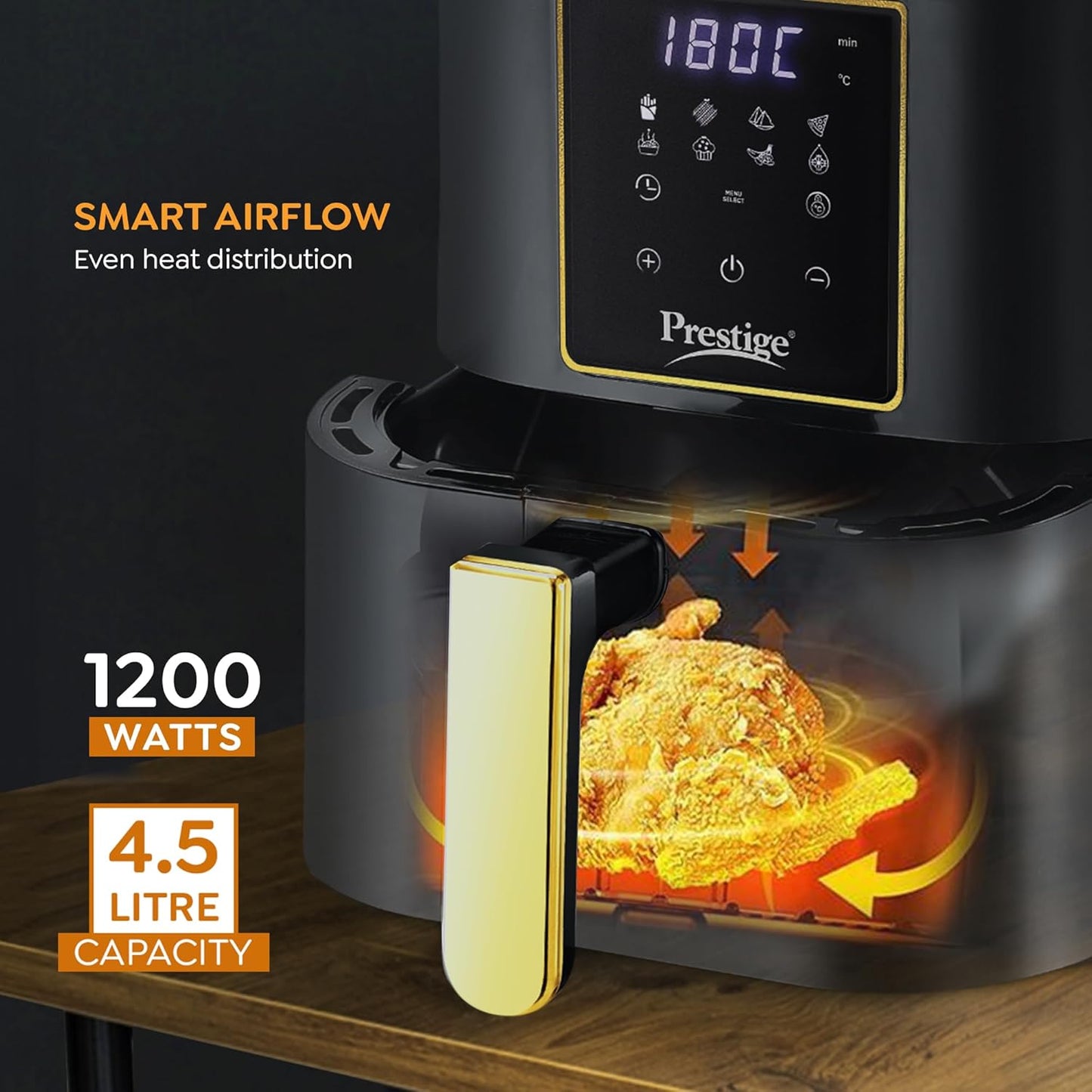 Prestige Air Fryer NutriFry Digi 4.5 Ltr- 41411