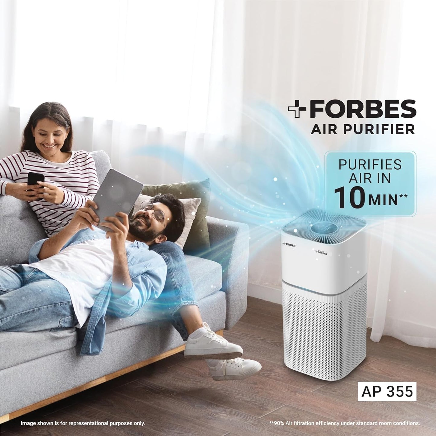 Eureka Forbes Air Purifier AP 355 Surround 360