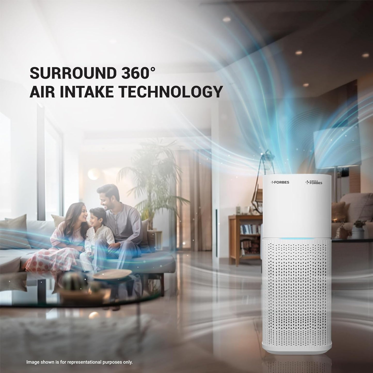 Eureka Forbes Air Purifier AP 355 Surround 360