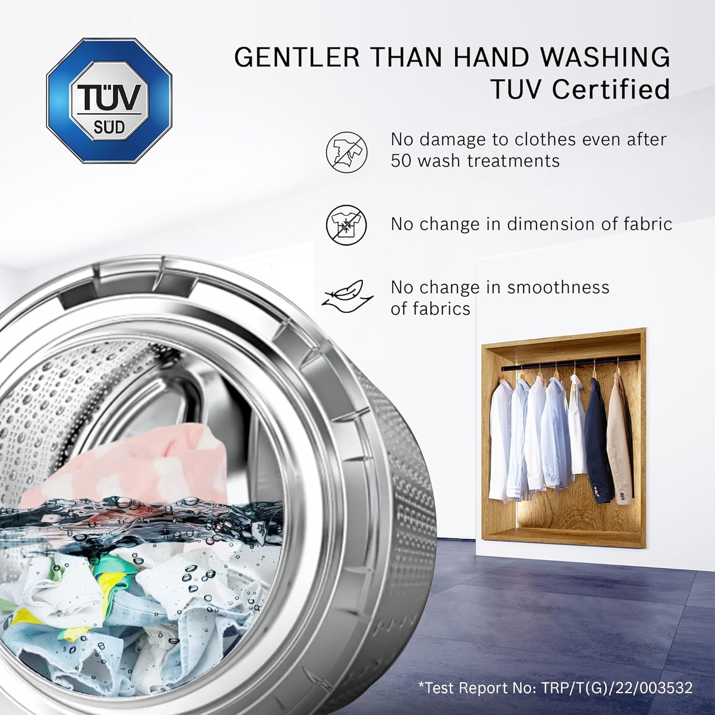 BOSCH Washing Machine FL 6.5KG SILVER- WAJ20065IN
