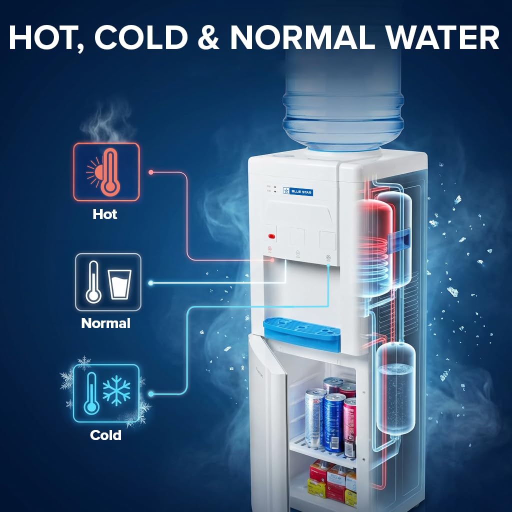 Bluestar Bottle Water Dispenser Ref-BWD3FMRGA