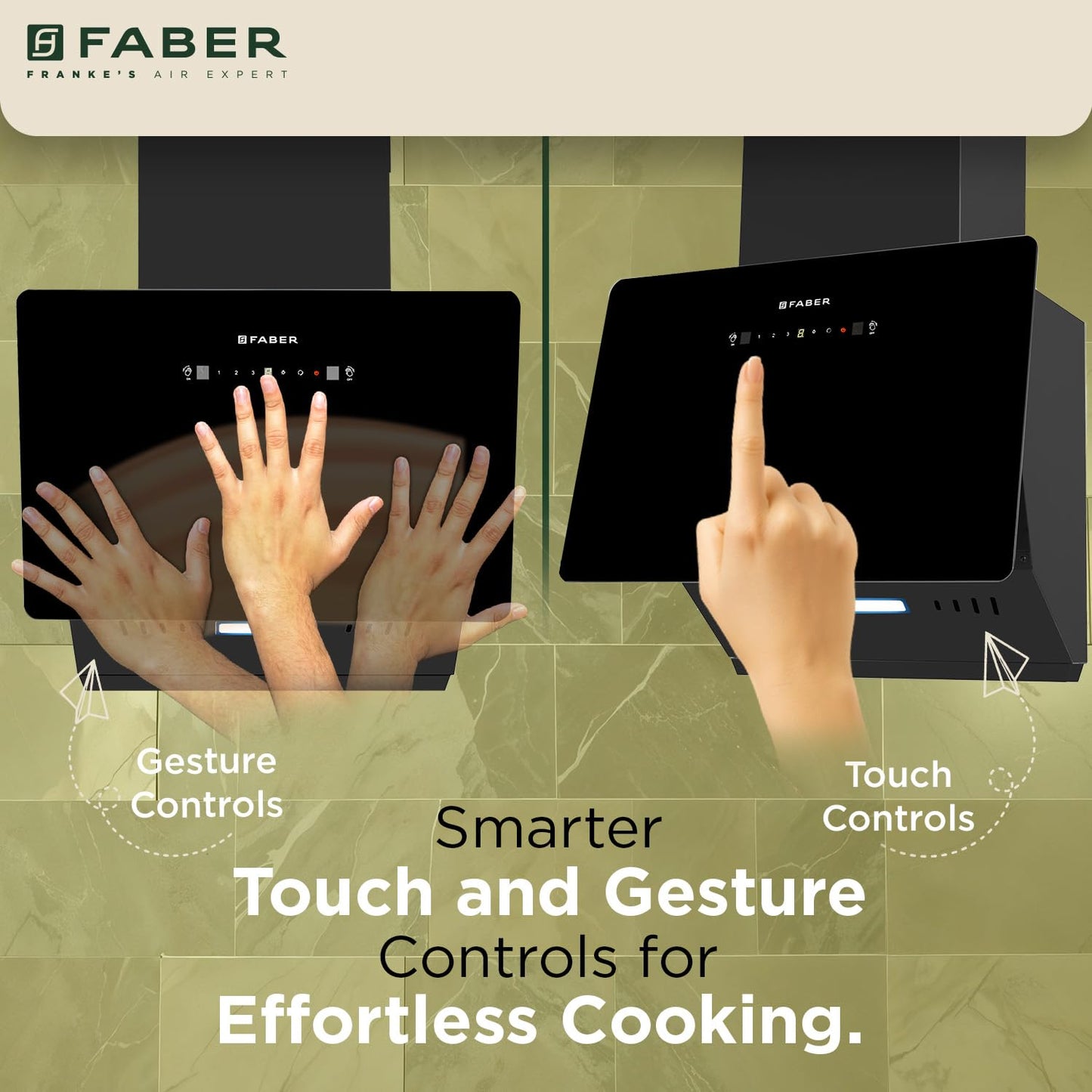 Faber Chimney Hood Comet BLDC FL HC SC BK IN 60