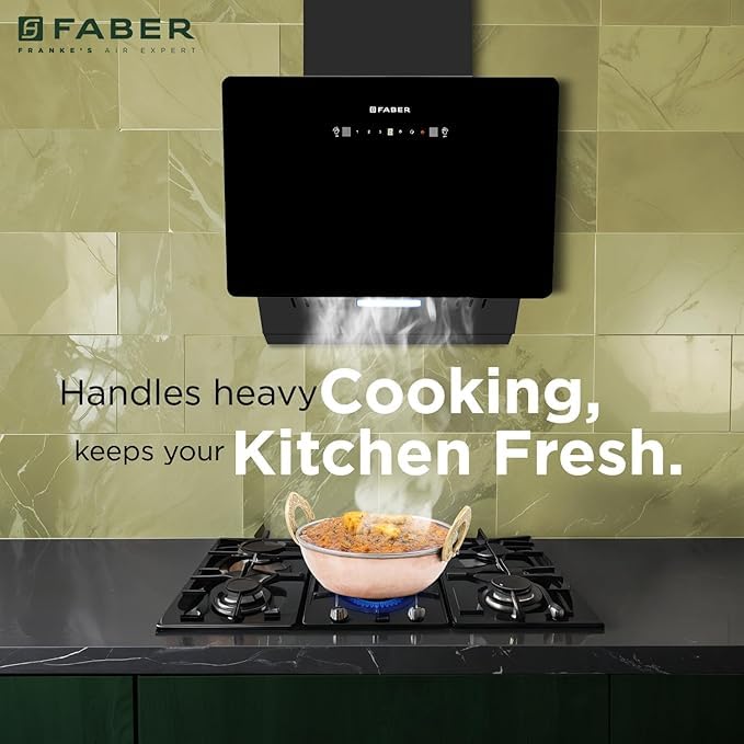 Faber Chimney Hood Comet BLDC FL HC SC BK IN 60