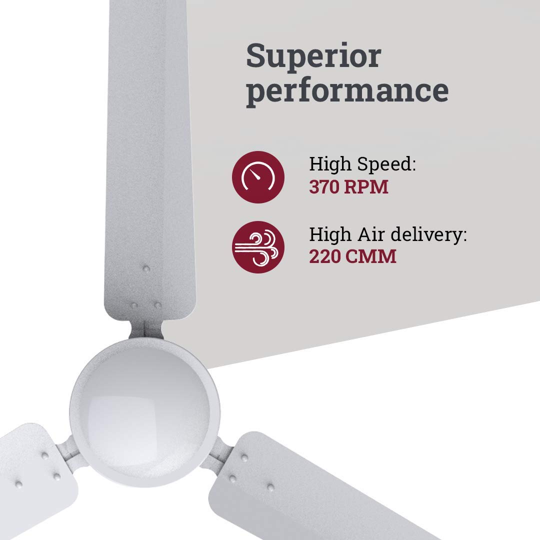 Crompton Ceiling BLDC Fan With Remote 1200 mm 5 Star - Energion HS