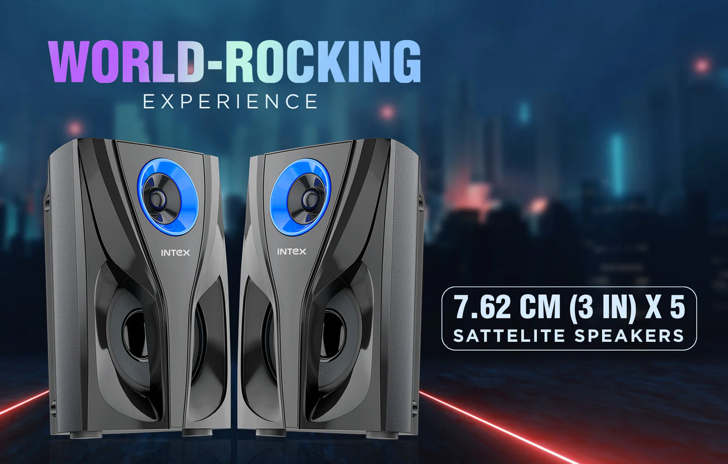 INTEX HOME THEATRE MM SPEAKER 5.1 ROAR R800
