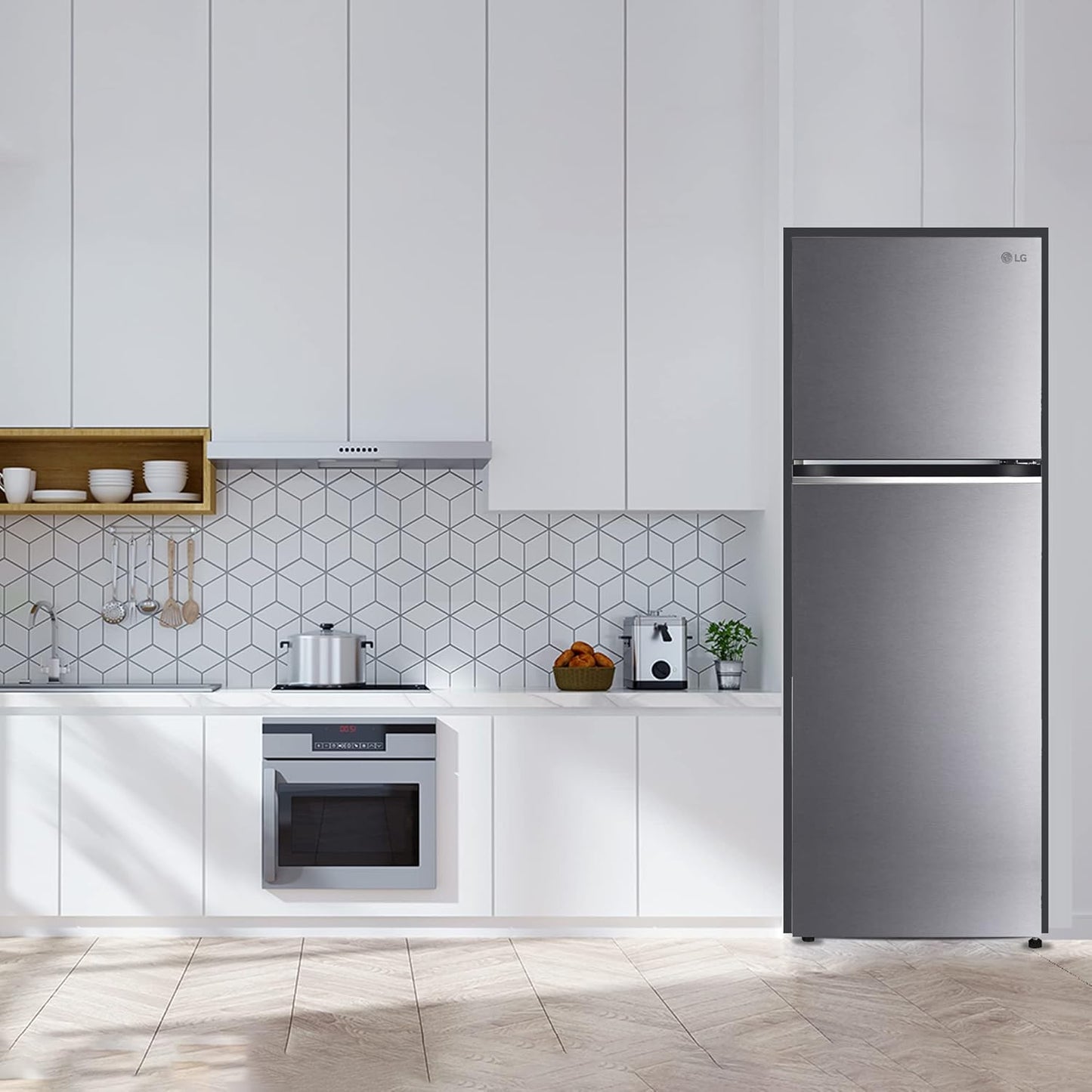 LG Double Door Fridge 322 Ltr 2 Star - N342SDSY