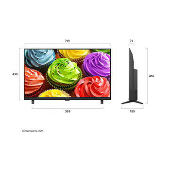 LG SMART TV AI 32LB653BPLA HD with α5 Processor Gen9, with Dolby Atmos 2026