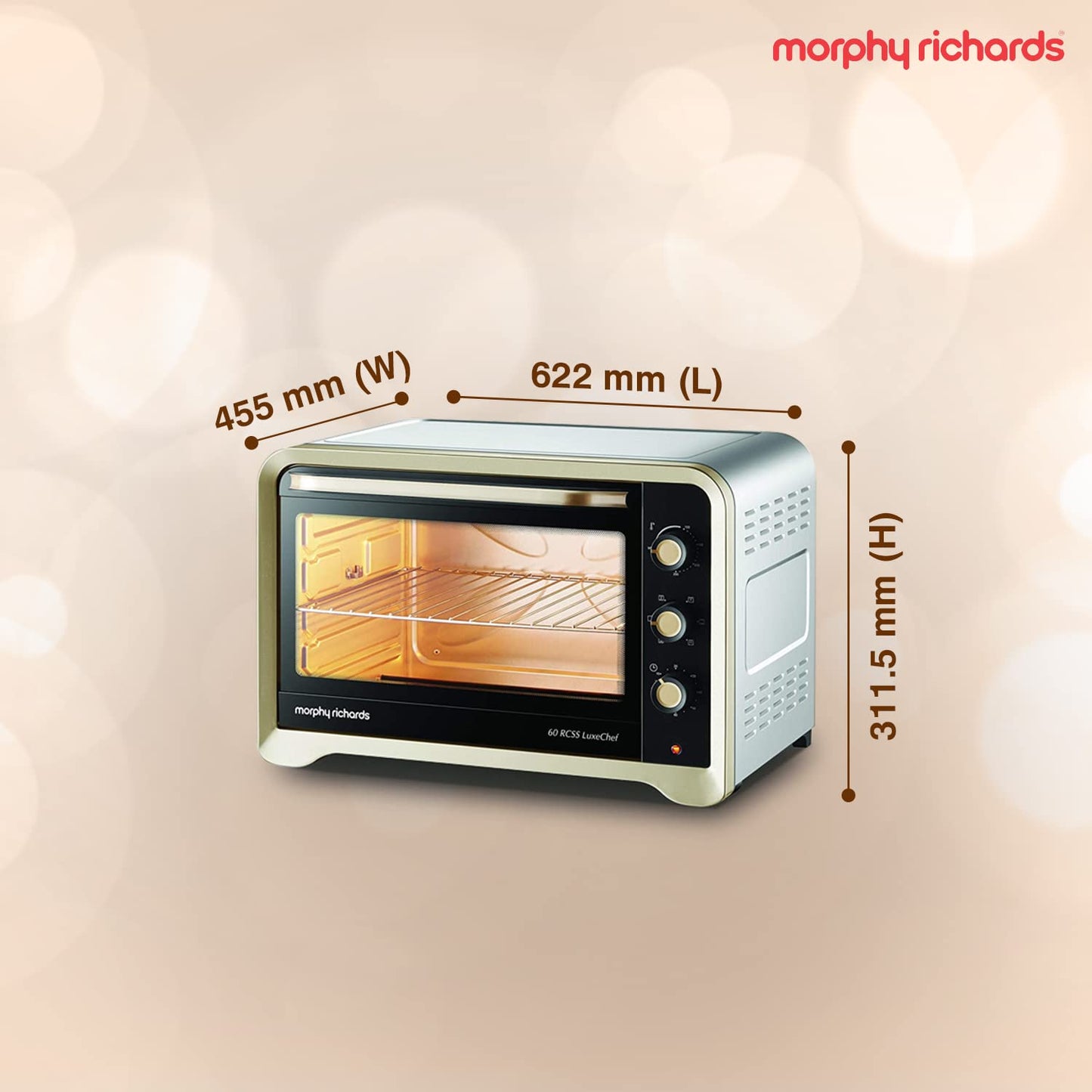 Morphy Richards OTG 60 Ltr - 60 RCSS Luxechef