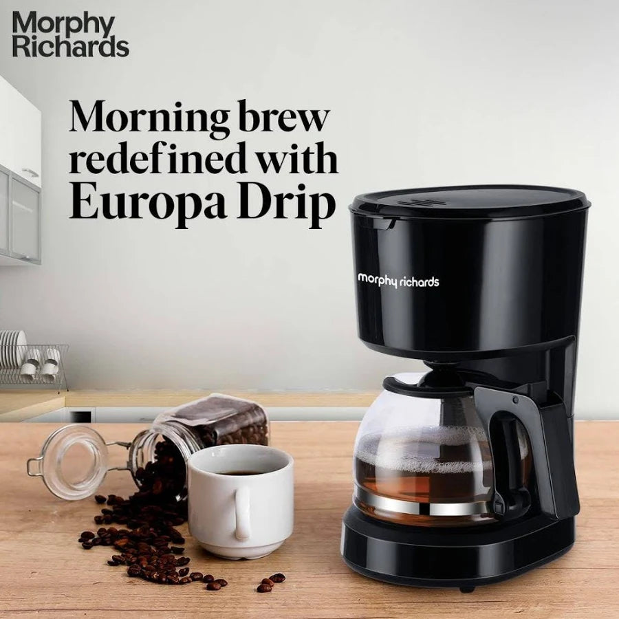 Morphy Richards Coffee Maker Europa Brewmaster 750w 8  up Drip C
