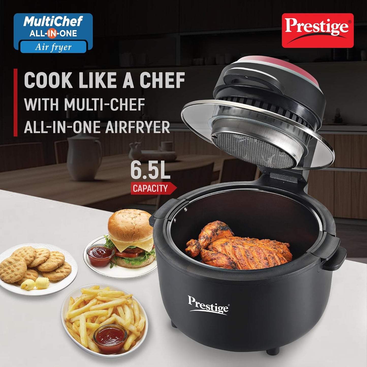Prestige Multichef AIO Air Fryer 6.5Ltr