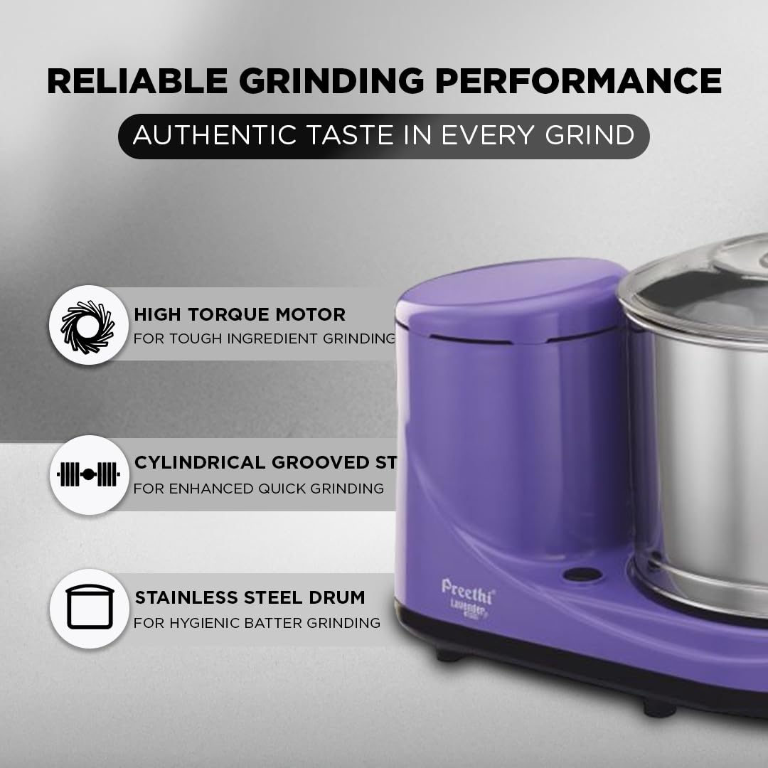Preethi Grinder Lavender 2 Ltr