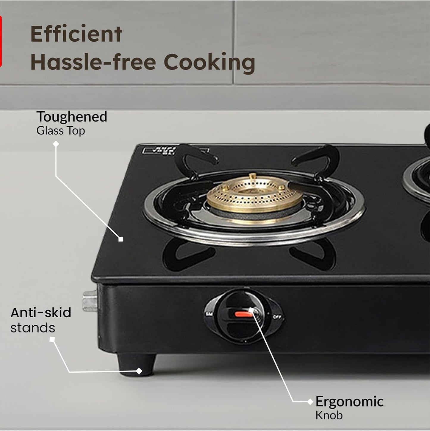 Prestige Gas Stove 3 Burner