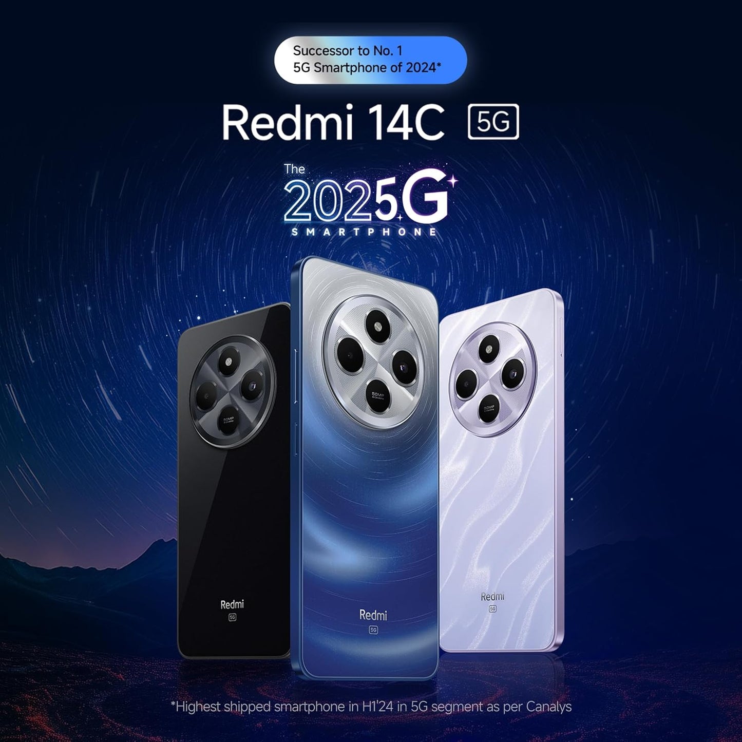 Redmi 14C 5G Starlight Blue 6GB 128GB