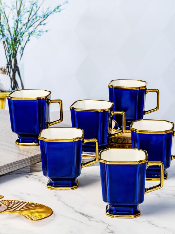 Coffee Mug 6 Pcs Marbbella Kulhar Mug-ROXX