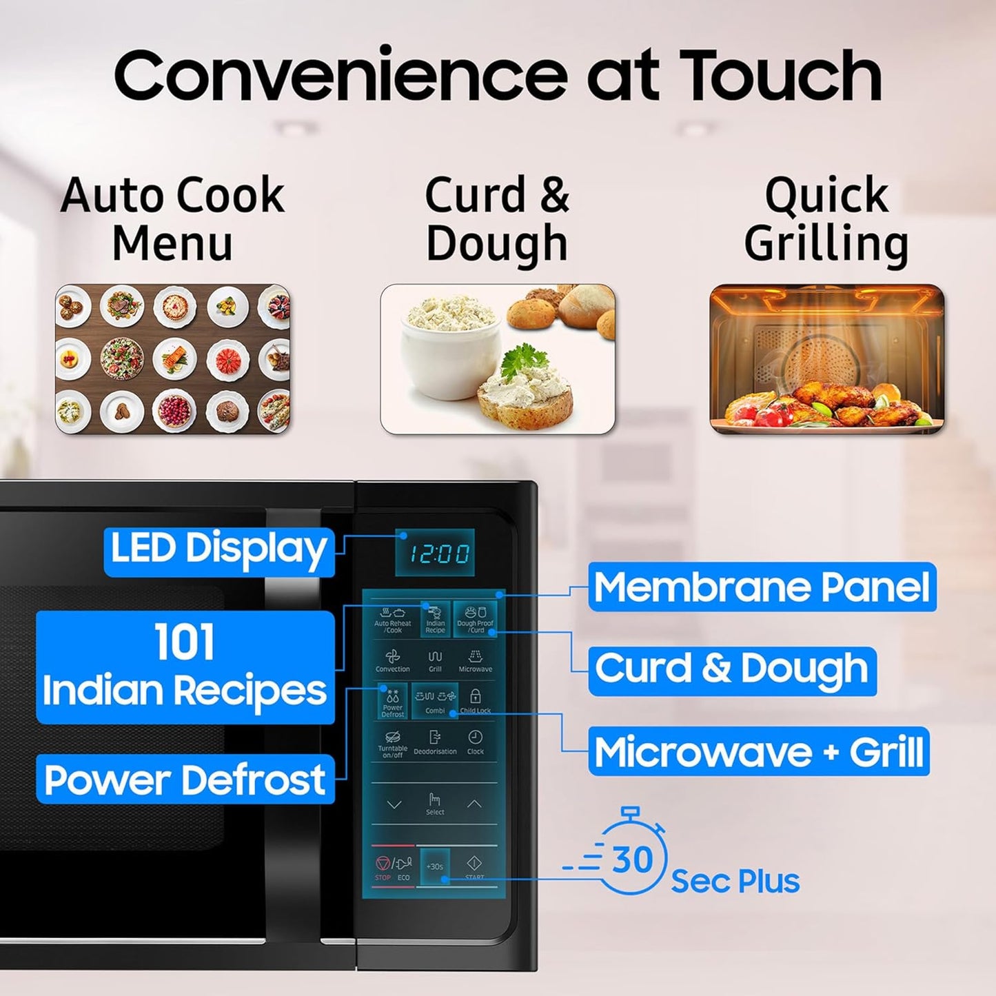 Samsung Microwave Oven 28 Ltr- MC28A5013AK/TL