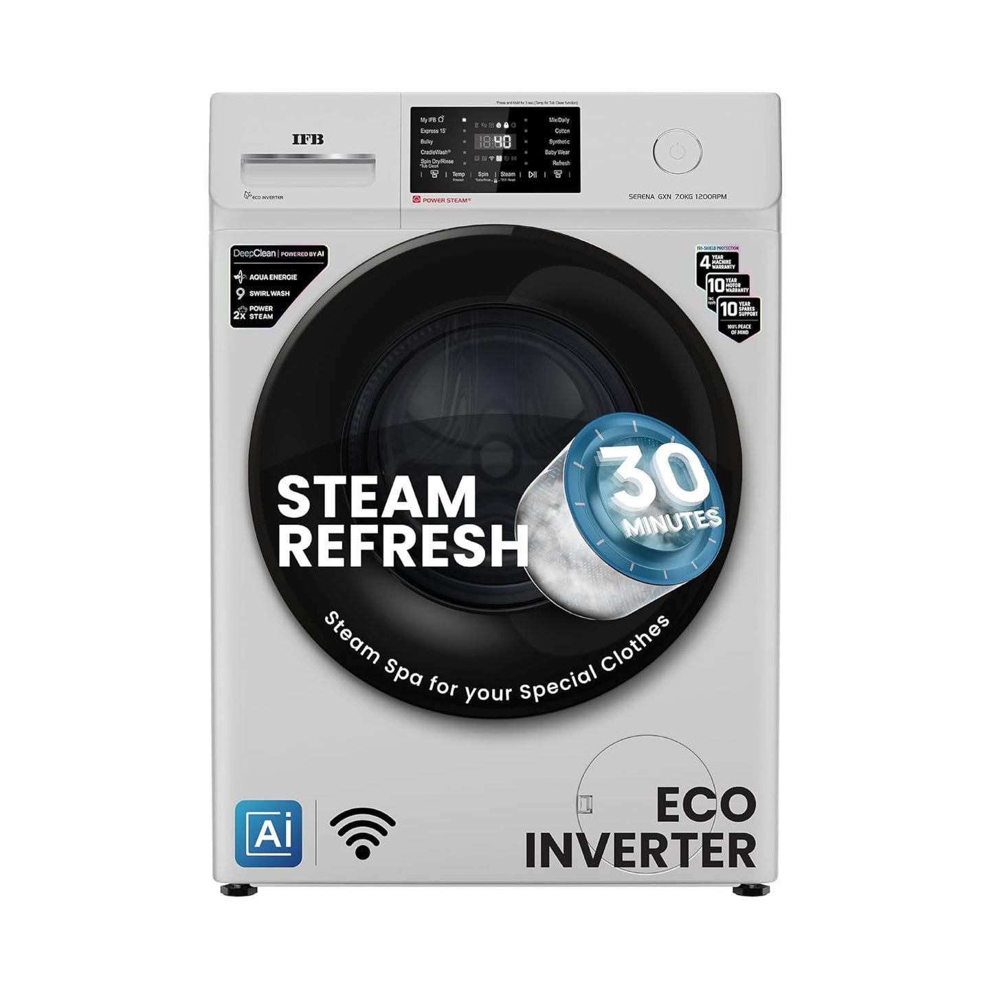 IFB Washing Machine FL 7 KG- SERENA MBN 7012