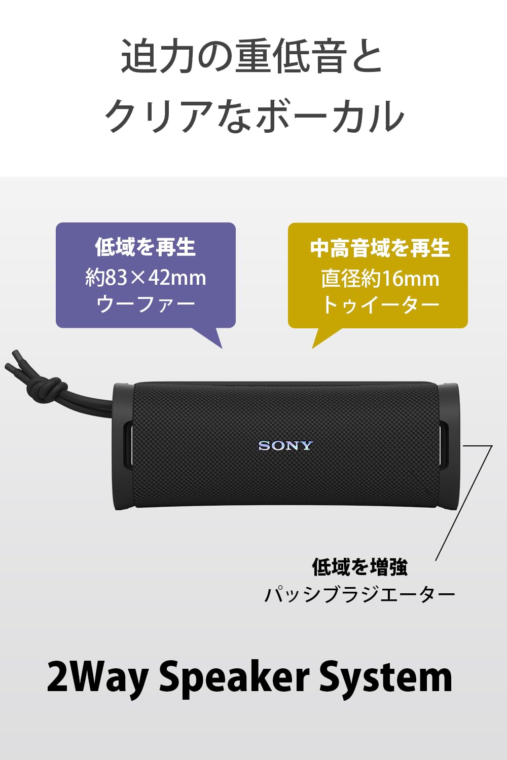 Sony Wireless Portable Speaker-SRS-ULT10