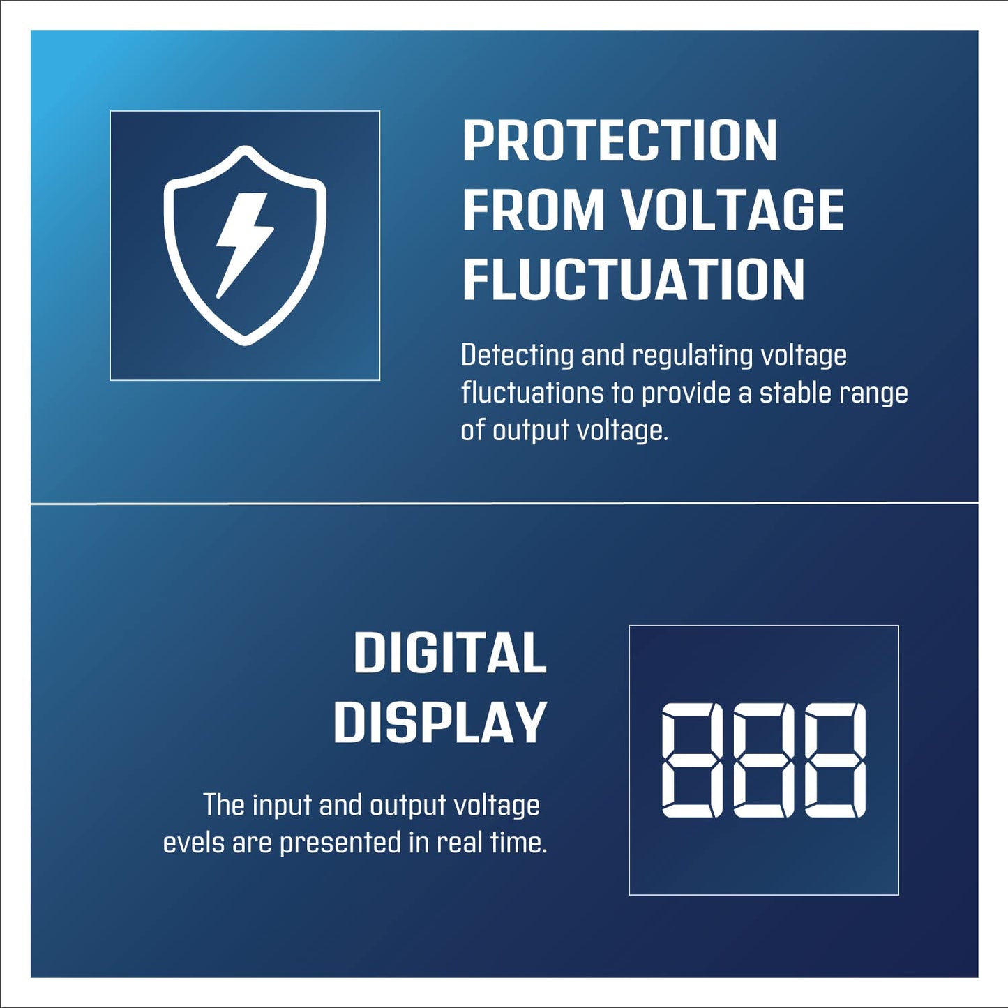 Bluestar Stablizer 5kva Single Boost-VS517DTA-GT
