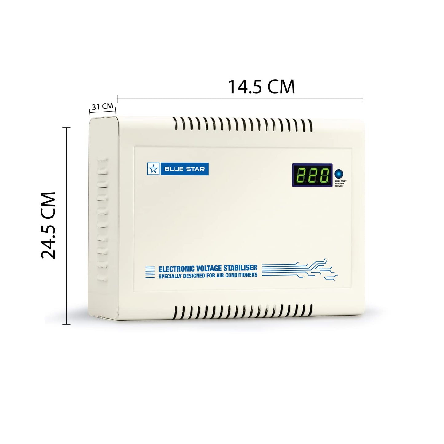 Bluestar Stabilizer 5kva Double Boost-VS515DTD-GT