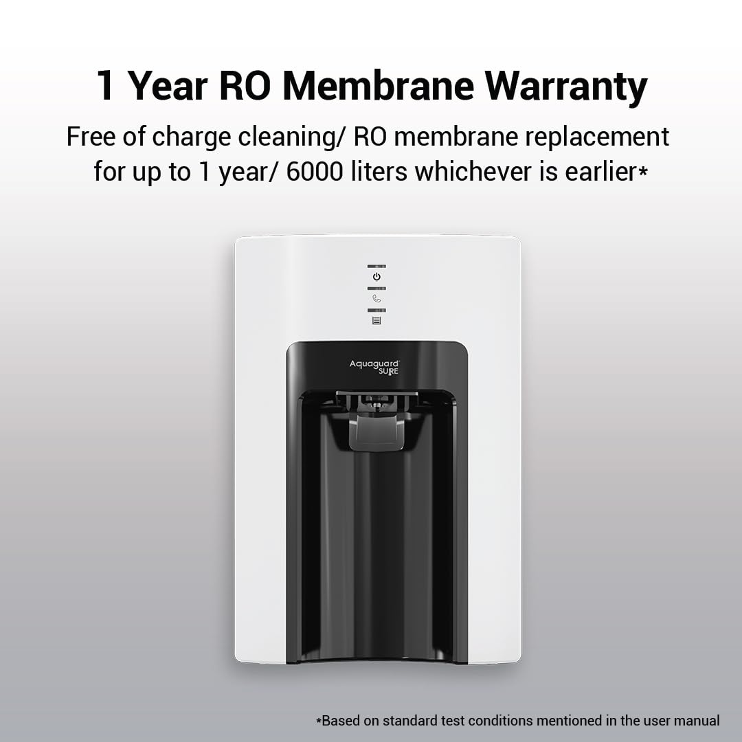 Eureka Forbes Aquaguard Water Purifier Sure Champ RO 1X